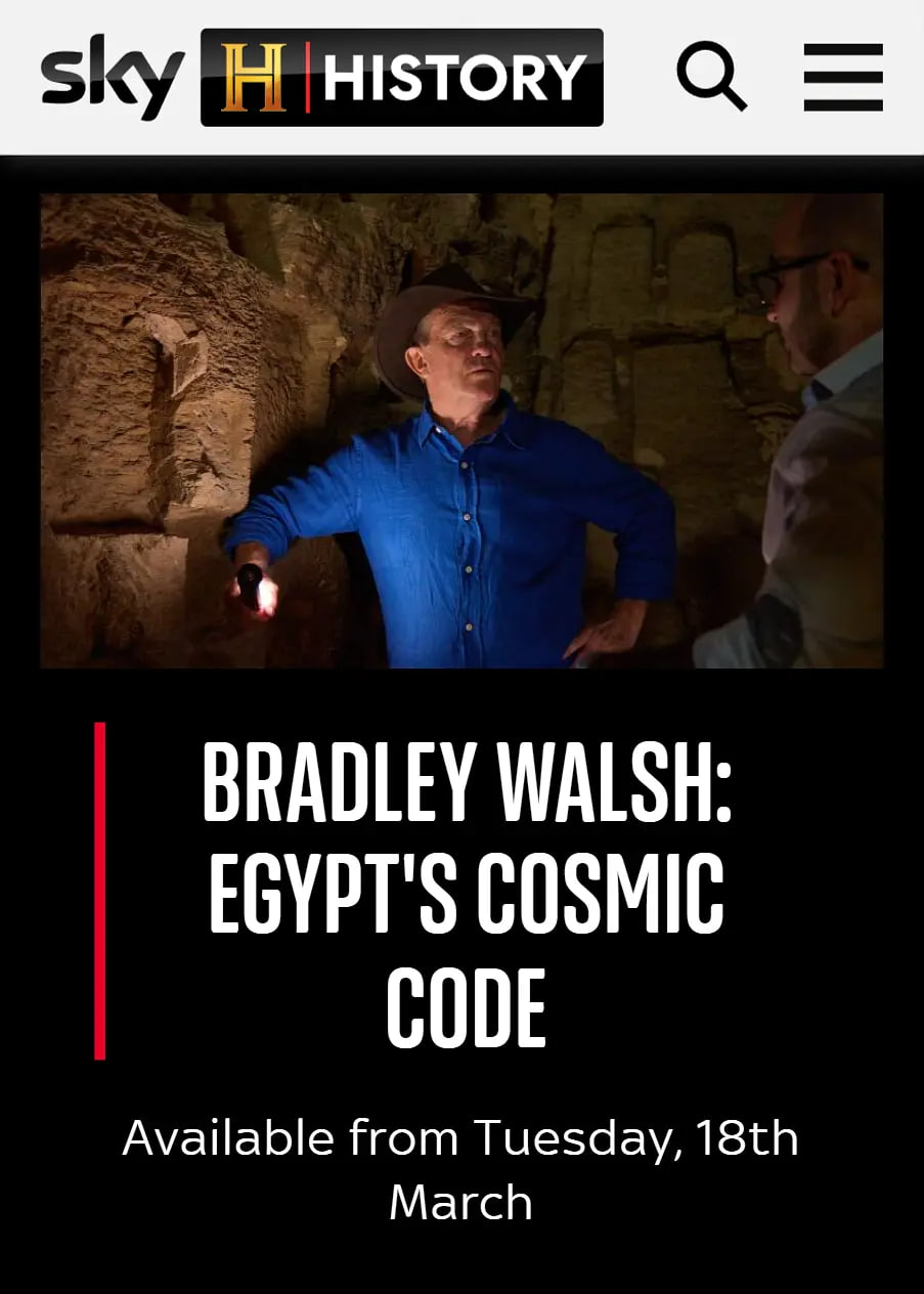 观看布拉德利·沃尔什埃及的宇宙密码